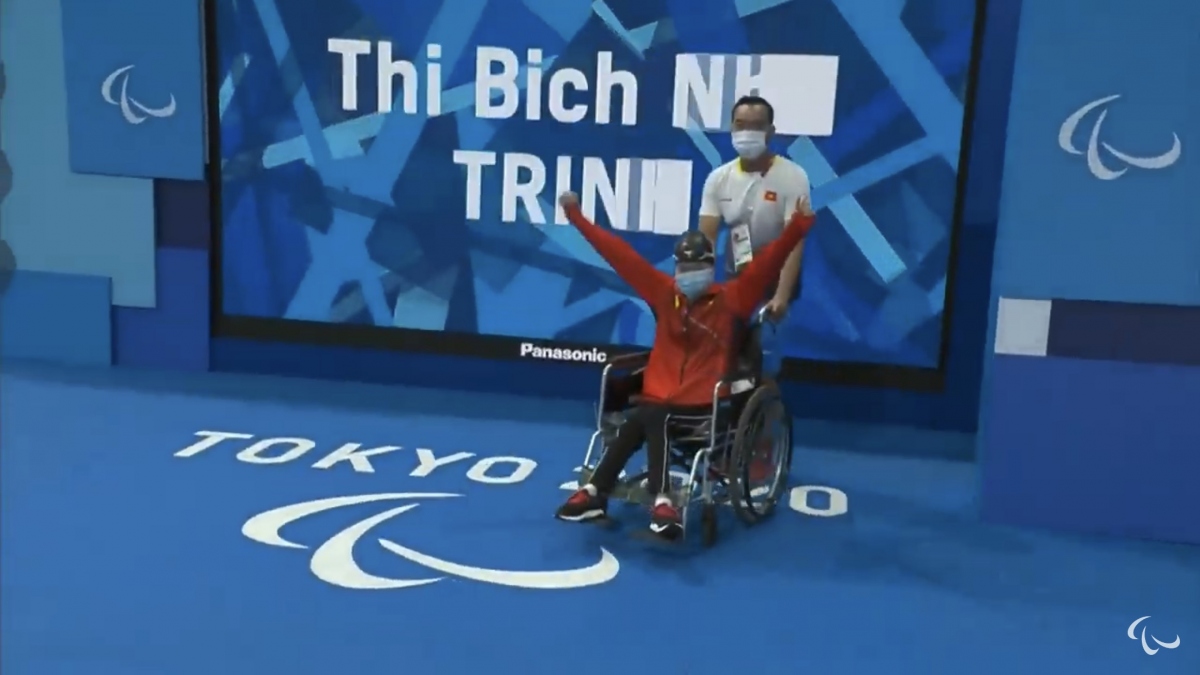 Bích Như và Đỗ Thanh Hải lỡ cơ hội giành huy chương Paralympic Tokyo 2020